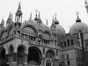 Low angle view of cathedral