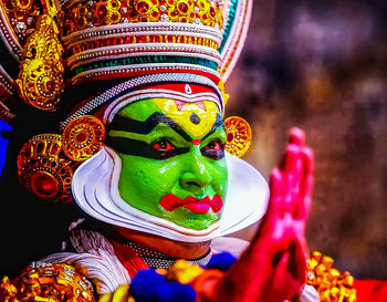 Close-up of buddha statue for sale