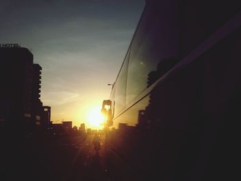 Sun shining through clouds