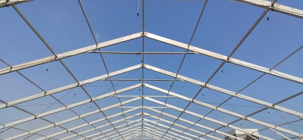 Tent's and sky
