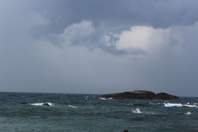 Scenic view of sea and sky