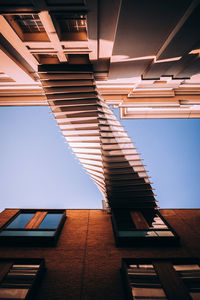 Low angle view of buildings against sky