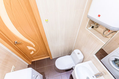 Interior of bathroom