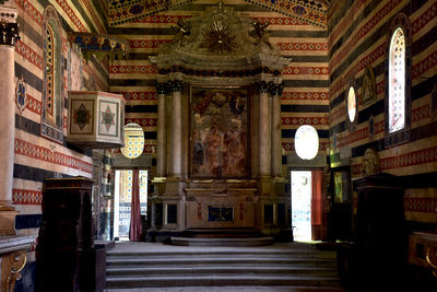 Interior of historic building