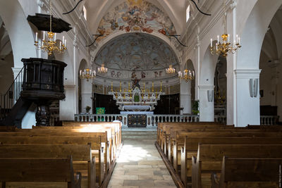 Interior of cathedral