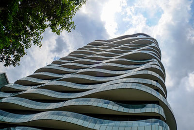 Low angle view of building against sky