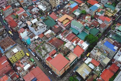 Aerial view of city