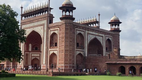 View of historical building against sky