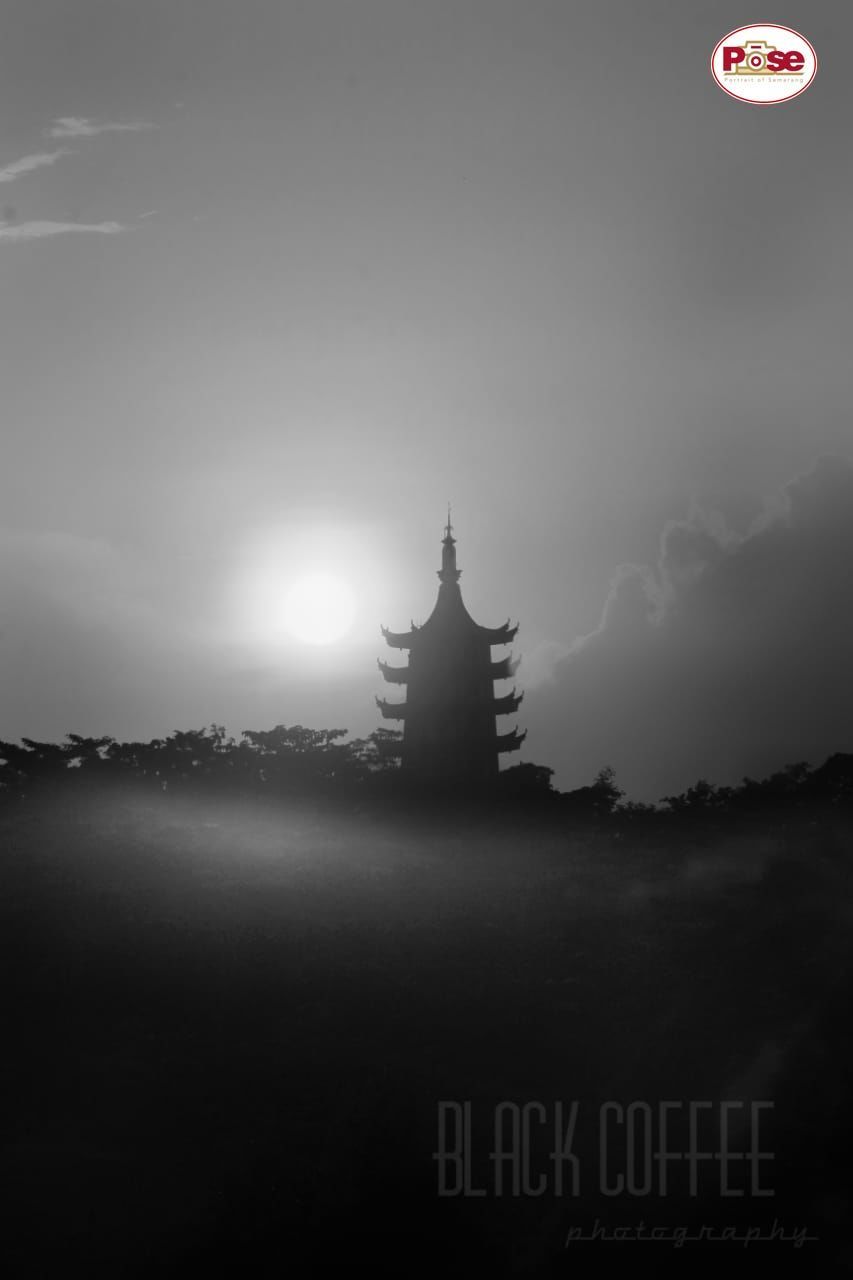 darkness, fog, architecture, black and white, sky, moon, moonlight, built structure, nature, building exterior, travel destinations, monochrome photography, building, no people, monochrome, cloud, night, travel, tower, city, history, religion, outdoors, the past, communication, full moon, landscape