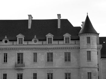 View of building against clear sky
