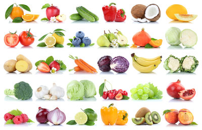 Various food on table