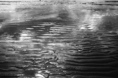 Full frame shot of rippled water