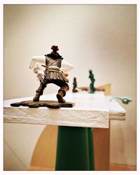 Close-up of stuffed toy on table