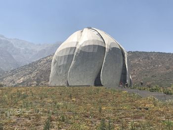 View of mountain against the sky