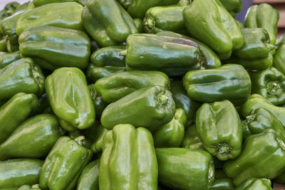 Full frame shot of vegetables at market stall