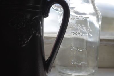 Close-up of glass of water