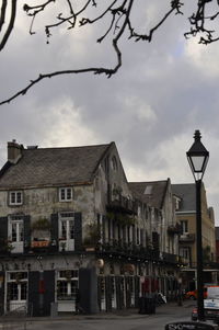 Residential buildings against sky