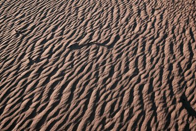 Full frame shot of sand