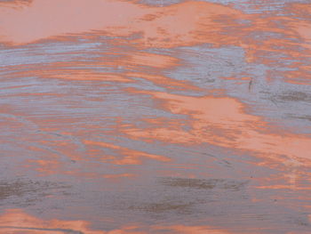 Full frame shot of lake during sunset