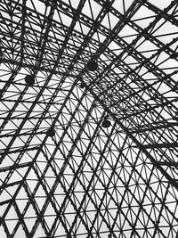 Low angle view of ornate ceiling