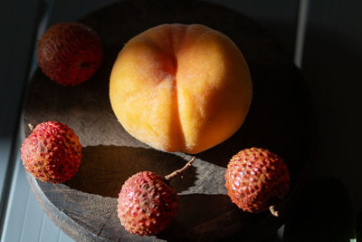 Close-up of strawberries