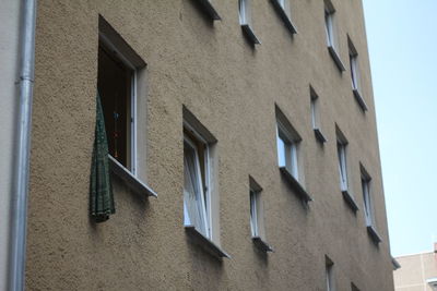 Low angle view of buildings against the sky