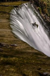 View of waterfall