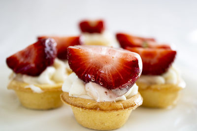 Close-up of dessert in plate
