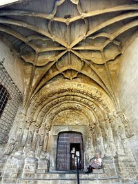 Low angle view of church