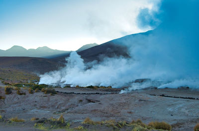 Tatio geysers 