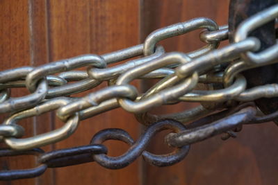 Close-up of chain