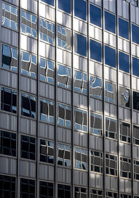 Low angle view of modern building