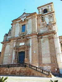 Low angle view of old building