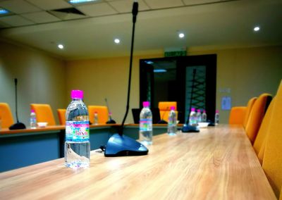 View of multi colored lights