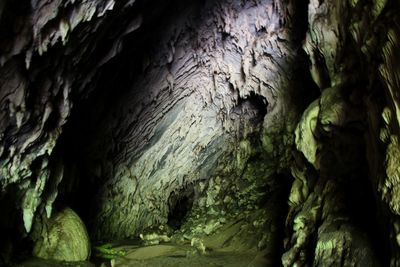 Close-up of cave