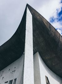 Low angle view of building against sky