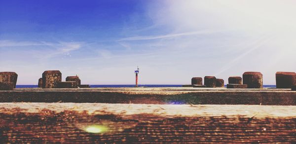 Buildings in city against sky