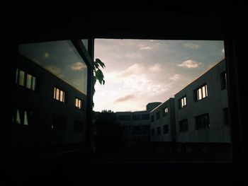 Low angle view of building against sky