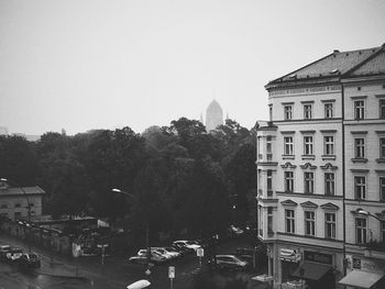 View of buildings in city