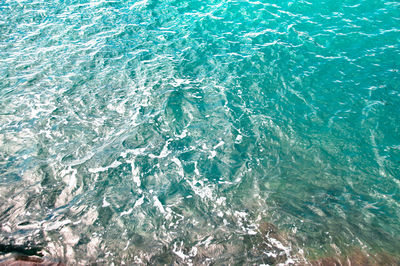 Full frame shot of rippled water