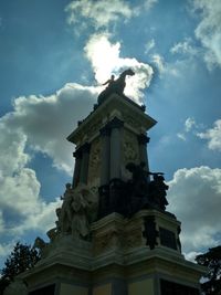 Low angle view of historical building against sky