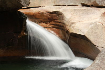 View of waterfall