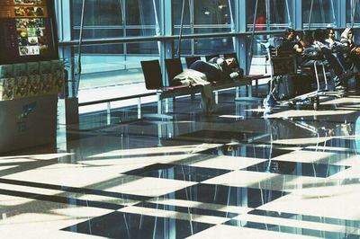 View of modern building