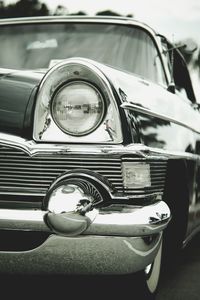 Close-up of vintage car