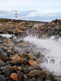 Scenic view of sea