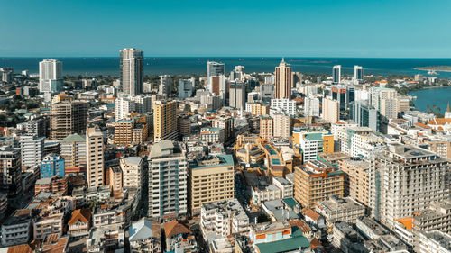 Aerial view of msulim mosque in dar es salaam