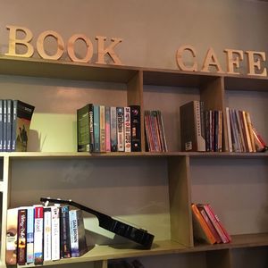 Full frame shot of books on shelf