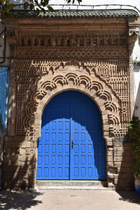 Low angle view of historical building