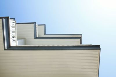 Exterior of built structure against clear sky