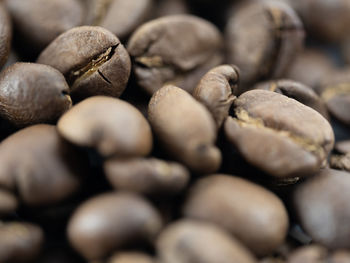 Full frame shot of coffee beans